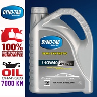 DYNO TAB 10W40 SN/CF Semi Synthetic Engine Oil 4Liter [Limited-Time Offer]