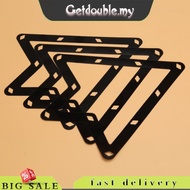 [Getdouble.my] 6pcs Positioning Pool Stickers 9/10 Ball Triangle Pool Table Rack for Pool Hall