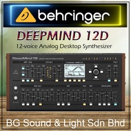 Behringer DeepMind 12D 12-voice Analog Desktop Synthesizer (DeepMind12D / DeepMind-12D)