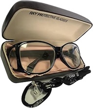 X-ray Radiation Lead Protection Glasses，Radiation Safety Glasses with Lightweight Frame and Edge Pro