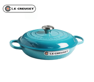 French Le Creuset seafood pot enamel cast iron pot 26cm