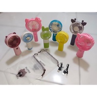 GDJKT_Mini Fan Free Random Pouch / portable Handle Fan / Cute usb Charging Fan
