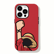 One Piece Luffy 2 in 1 Film Magsafe Phone Case For iPhone 17 Pro Max 17 Air 16 Pro Max 15 Pro Max Ma