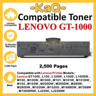 Lenovo GT-1000 GT1000 1000 Toner Cartridge Compatible for GT1000 L100 L100W M100 M200DW M260DW M280D