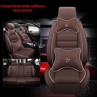 1 set/Car seat cover/Wira/Saga OLD/ISWARA/Saga BLM/FLX/Waja/MYVI OLD/MYVILAGI BEST/Axia SE/Axia G (Car seat cover/Sarung Kusyen Kereta) for 5-seater front and rear seats, fully enc