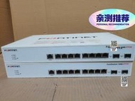 【可開統編】2019年帶供電Fortinet 飛塔 交換機FS-108E-FPOE交換機。fortiswitch測試完好
