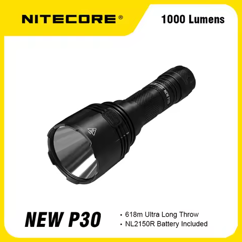 NITECORE NEW P30 Flashlight 1000Lumen XP-L HI V3 LED 8 Working Mode Torch Outdoor Rescue Light beam