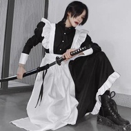 COSTUME COSTUM BAJU MAID DRESS COWOK / MAID COSPLAY OUFIT 19 PANJANG