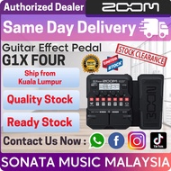 ZOOM G1X Four Guitar Effects Processor with Built-In Expression Pedal
