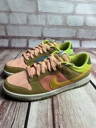 🔝Nike dunk low retro SE  NN''Sun Club'' 板鞋 男女同款 綠粉
