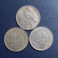 Koin 25 Rupiah 1971