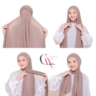 Shawl inner tali / shawl instant with inner/ shawl travel/ shawl turban