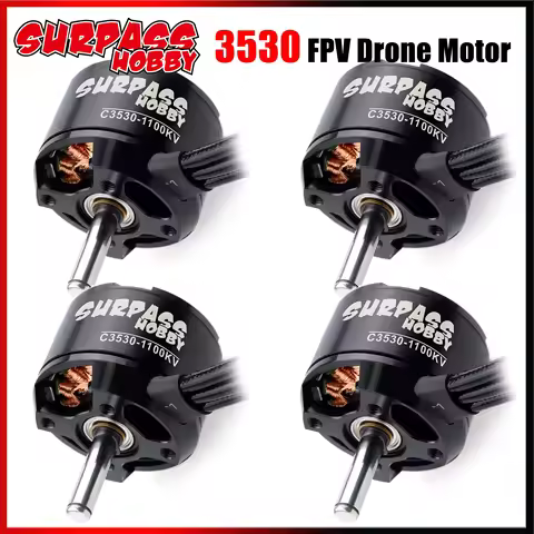 SURPASS HOBBY C3530 Outrunner 3530 1100KV 1400KV 1700KV Brushless Motor for RC FPV Fixed Wing Airpla