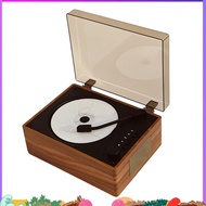 Retro CD Player Rechargeable Support CD BT USB 3.5mm AUX Portable CD Player Bluetooth-Compatible 5.0