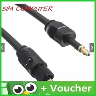 Equalizer 51 - Kabel Toslink To Mini Plug Audio Toslink To Audio Spdif