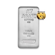1kg Asahi 999 Silver Bar