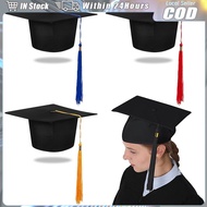 University Graduation Hat Graduation Season Academic Hat Topi Konvo Unisex Degree Ceremony Graduatio