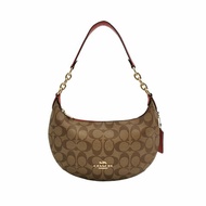 Coach Payton 牛皮 雙C 老花 馬車 字母 Logo 單肩包