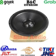 Speaker Component BC 15TBX100 Woofer 15 inch BNC 15 TBX 100