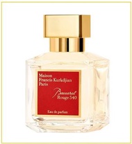 MAISON FRANCIS KURKDJIAN 庫爾吉安百家樂白瓶香水 MFK LADIES BACCARAT ROUGE 540 EDP 70ML