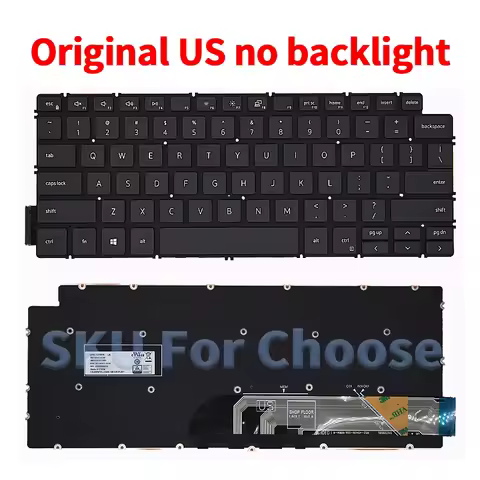 New US Keyboard For dell Vostro 3400 3401 3402 3405 5402 5408 5409 5390
