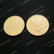Uang Koin Rp 500 Melati KeciL Lima Ratus Rupiah Mahar Logam Kuno Ready