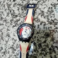 Swatch中華隊棒球配色手錶 Fun Scuba VELA SAIL SUGN100 AG 2004 面交$340 超
