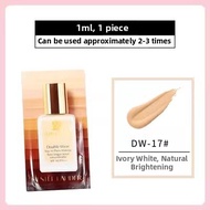 Estee Lauder DW Long-lasting Foundation Liquid 1W1 1C1 Oil-control Concealer 7ml Sample for Oily Ski