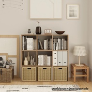 Koncept Furniture ชั้นเก็บของ รุ่น TOMO C94x94 สีแคชชูโอ๊ค (94x29x94 ซม.)