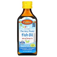 Carlson Labs, Kid's Norwegian, The Very Finest Fish Oil, Natural Lemon, 800 mg, 6.7 fl oz (200 ml)