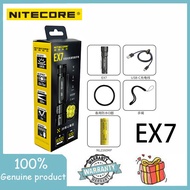 NITECORE EX7 high-intensity flashlight, an outdoor ultra-bright multi-functional patrol portable fla