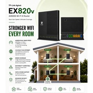 Maxis TP-Link Aginet EX820v | AX6000 8-Stream Multi-Gigabit Wi-Fi 6 VoIP Router