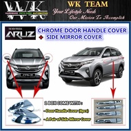 HC-CARGO Perodua Aruz Chrome Door Handle Cover + Side Mirror Cover