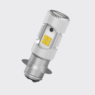 หลอดไฟหน้า LED รุ่น LED-HL [M5] แสงขาว สว่างเพิ่ม 100% หลอดไฟ LED  มอไซค์ ไฟ แป้นเล็กT19 12V DC 6W 1หลอ แสงขาว 8000K