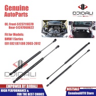 2PCS Front Engine Hood Lift Rear Trunk Gas Struts Support for BMW 1 Series E81 E82 E87 E88 2003-2012