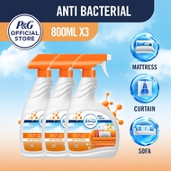 [Bundle of 3] Febreze with Ambi Pur Fabric Refresher Antibac 800ml