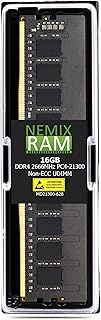 NEMIX RAM 16GB Replacement for Samsung M378A2K43BB1-CTD DDR4-2666 Non-ECC UDIMM 2Rx8