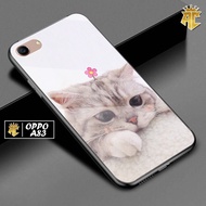 OPPO A83 Case - Latest OPPO A83 Case 2022 AERO CASE [CAT MOTIF] OPPO A83 Silicone - Case hp - Casing