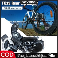 Shimano Tourney 6 7 8 Speed TX35 Rear M370 Model 18 21 24 spd derailleur Mountain bike xc Folding Se