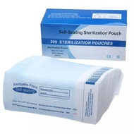 STERILIZATION POUCHES 57x130mm Isi 200 pieces Steril pouch Kecil