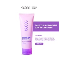 SCORA Salicylic Acid Gentle Low pH Cleanser Sabun Cuci Muka Oily Acne Prone Skin Friendly// Panda Lo