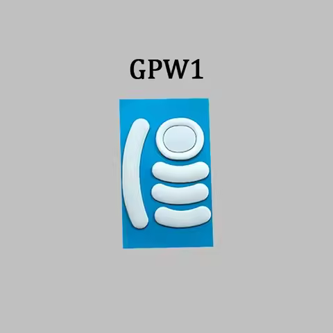 YUXI 1 Set White Mouse Feet Sticker For logitech G302 G303 G304 G305 G402 G405 GPRO G502 G502X G903 