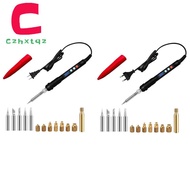 [LA19REA]90W LED Digital Display Soldering Iron Heat Set Insert Tool M2-M8 Brass Thread Insert Nut S