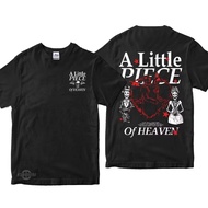 A7X A LITTLE PIECE OF HEAVEN T-shirt band AVENGED SEVENFOLD nightmare rock pop metal built up plasti