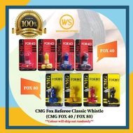 CMG Fox Soccer Sports Classic Referee Classic Whistle Referee / Wisel Pengadil (FOX 40 / FOX 80)