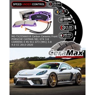 Ceramax Carbon ceramic MG-TX2556601R Front Brake pad Porsche 981 GT4 3.8 Carrera 4 4S 991 GT3