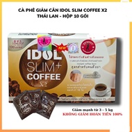 Cà Phê Giảm Cân Idol Slim + Coffee X2 Giảm Mạnh Thái Lan Hộp 10 gói