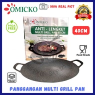 Panggangan Multi Grill Pan OMICKO / Wajan Panggang Keramik / Go Grill OMICKO