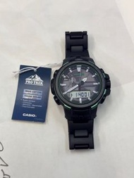 旺角門市 100%全新 Casio PRO TREK PRW-6100FC-1有原裝盒有說明書 full set齊 太陽能🌞/電波/指南針/高度/氣壓/溫度/計時/倒數/鬧鐘/燈光 高性價比行山錶