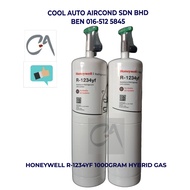 🔥READY STOCK🔥 HONEYWELL 1234YF 1000 GRAM HYBRID GAS